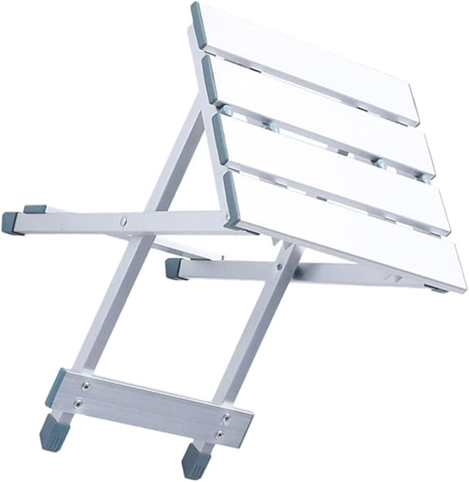 Practical Fishing Folding Chair Aluminum Folding Stool Compact Storage Sturdy for Outdoor Activities