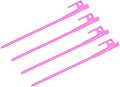 4pcs Tent Ground Pegs for Camping Stakes Heavy Duty Anchors Nails Pins Accessories