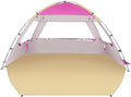 Venustas Beach Tent Sun Shelter for 3/4-5/6-7/8-10 Person UPF 50+ UV Protection Beach Canopy Lightweight and Easy Setup Cabana Portable Shade Tent