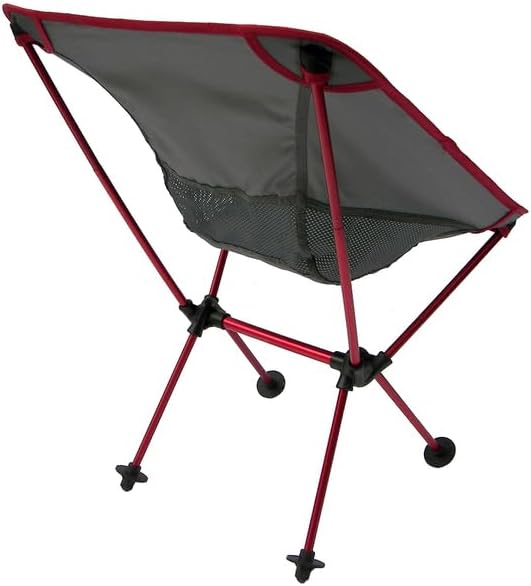 Maykoosh Camping Chair Portable Foldable - Heavy Duty 300 Lbs Capacity - Compact Carry Bag Included