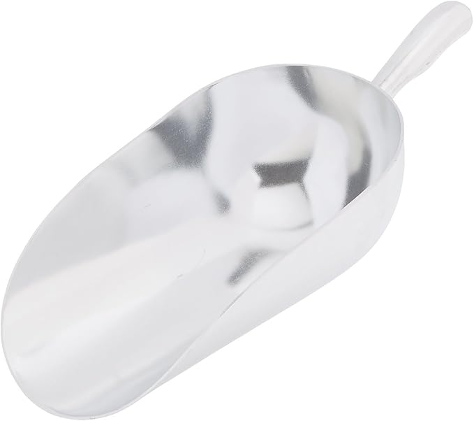 Winco Aluminum Utility Scoop 85-Ounce Medium
