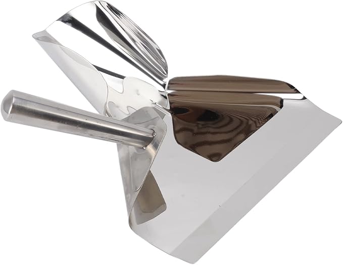 Stainless Steel Food French Fry Popcorn Shovel Easy To Use for Cinemas and Buffet
