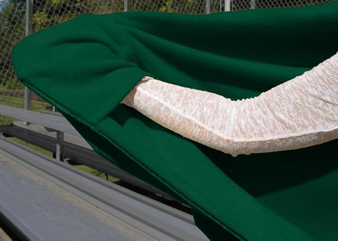 Ultimate SportsWrap - PATENTED - The Only WEARABLE Weatherproof/Stadium/Picnic/Sports Blanket complete with Upper and Lower Zippers Lined &amp Adjustable Hood and Inside Hand Warmers 70 X 58