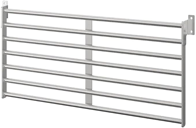 Ikea TSSP KUNGSFORS Wall Grid Stainless Steel(Size Width: 56 cm (22 ) Height: 26.5 cm (10 ½ )