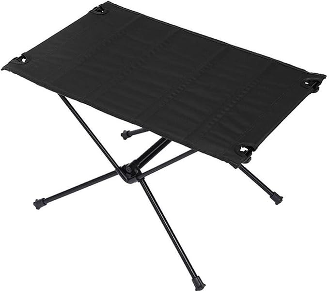 Ultralight Folding Camp Table Portable Outdoor Hiking and Camping Desk Easy Carry Foldable Metal Frame Green