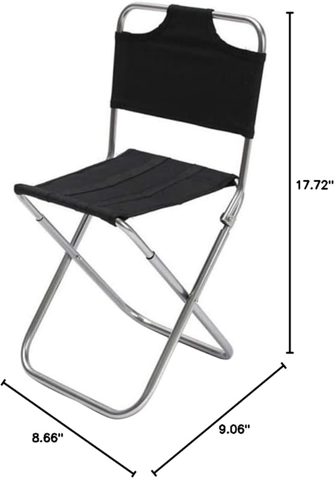 Fishing Chair Portable Stool Lawn Chair Camping Essentials Construction Folding for Travel