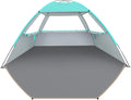 Venustas Beach Tent Sun Shelter for 3/4-5/6-7/8-10 Person UPF 50+ UV Protection Beach Canopy Lightweight and Easy Setup Cabana Portable Shade Tent
