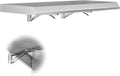 Stainless Steel Folding Shelf 24 x 12 for Food Truck Fold Down Concession Shelf for Serving Kitchen Prep