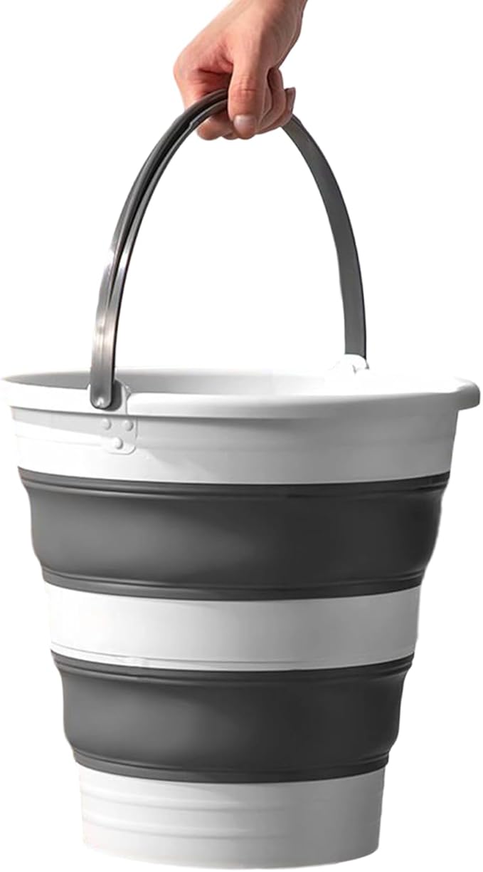 Dish Basin With Drain Plug Space Saving Multiuse Foldable Sink Tub Space Saving Outdoor Multiuse Foldable Sink Tubs 15 Gallon Storage Tub Basin | Outdoor Washing Bucket For Camping Indoor Outdoors