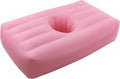 BBL Bed After Surgery for Sleeping PVC Inflatable Mattress with Hole for Post-Surgery Recovery Ergonomics PVC Air Bed with Pump for Camping Hiking Travel Pool Home Guest Use