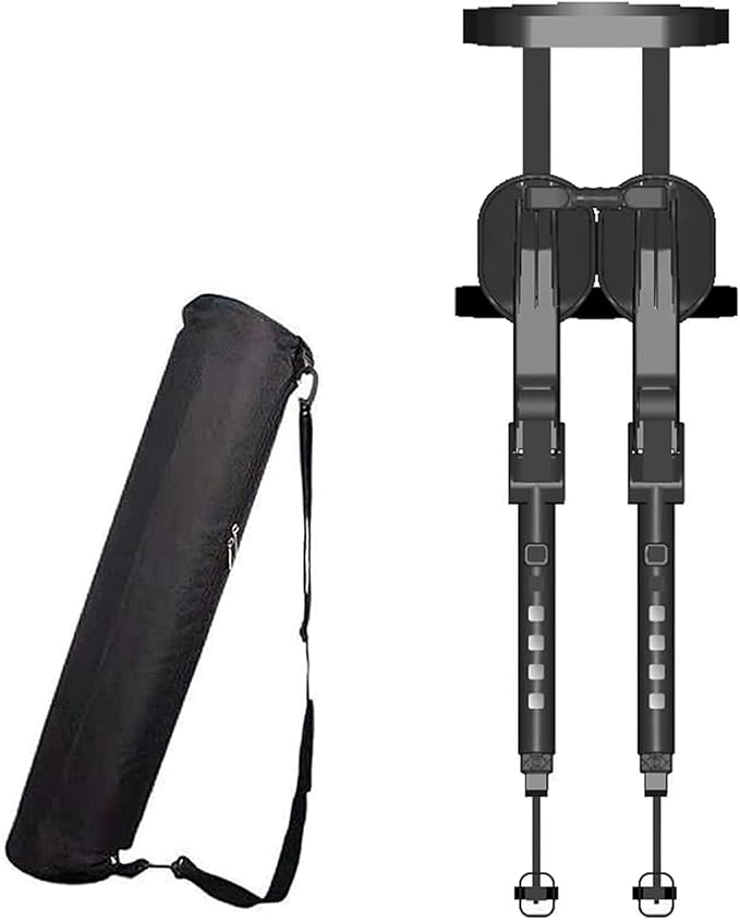 Adjustable Chairless Wearable Invisible Chair Portable Invisible Seat Leg Brace Support Chair Pants Exoskeleton Stool Heights Adjustable for Camping Indoor Outdoor