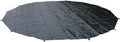 UNISTRENGH Outdoor Ultralight Waterproof Tent PE Footprint for 3M 4M 5M 6M Bell Tent Footprints Picnic Round Mat Portable Tarps for Bell Tent Ground CampingBlack Glamping Yurt Anti-Dirty Mat