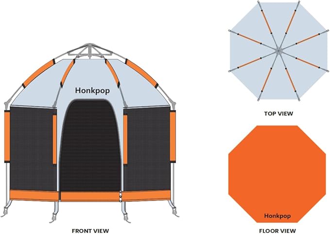 Beach Pop Up Tent &amp Sun Shelter - 5 Sec Setup | Adjustable Sunshade Nano Water/Mosquito Proof UPF 50+ | for Camping Picnic Sports Concert Set w/Storage