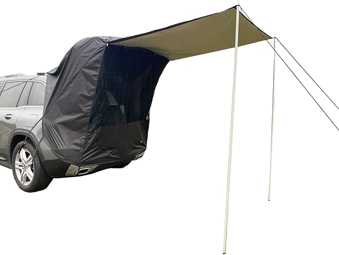 Camping Mattress Car Trunk Tent Sunshade Rainproof Tailgate Shade Awning Tent for Car SelfDriving