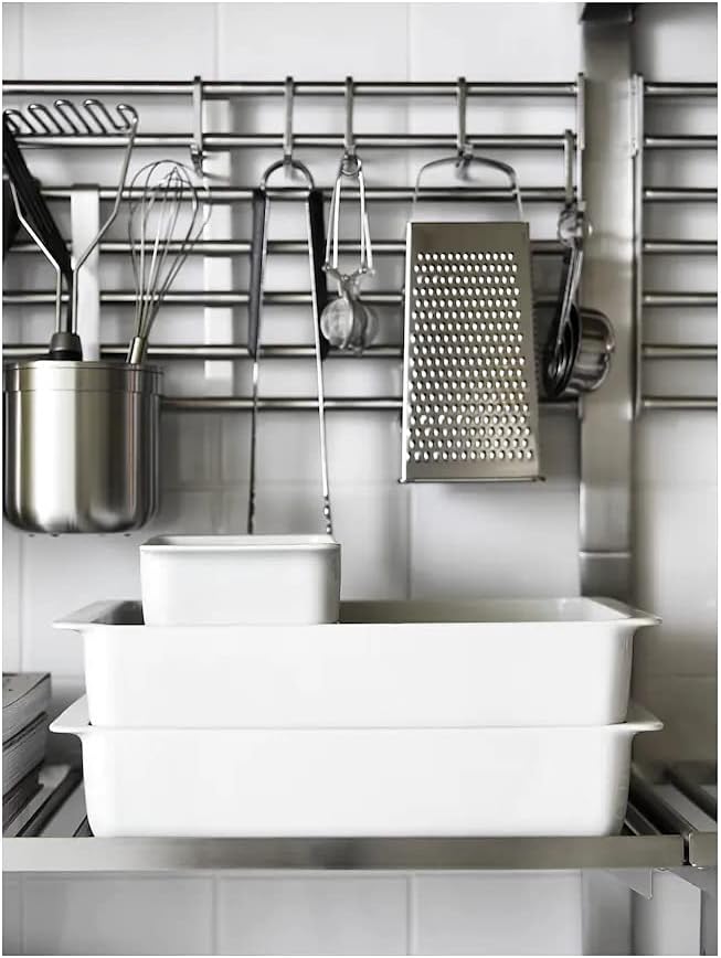 Ikea TSSP KUNGSFORS Wall Grid Stainless Steel(Size Width: 56 cm (22 ) Height: 26.5 cm (10 ½ )