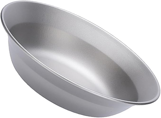Camping Bowl Portable 750ml Metal Soup Bowl with Mesh Storage Bag Outdoor Dinnerware for Camping Hiking Picnic