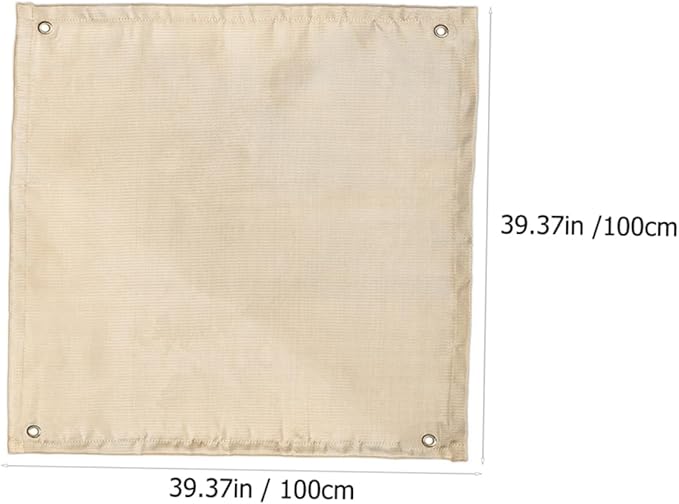 BESPORTBLE 1pc Fireproof Mat for Outdoor Camping Heat Resistant Blanket for BBQ Picnic and Camp Stove Use Durable Material for Added Style