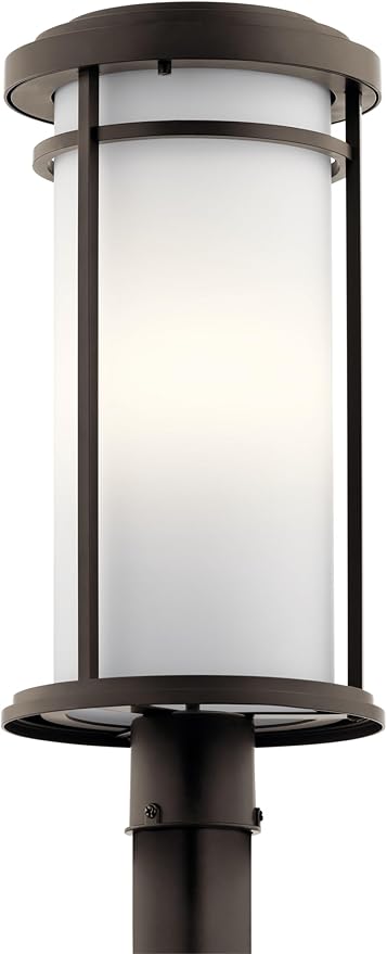 Kichler 49690OZ One Light Outdoor Post Mount Bronze/Dark