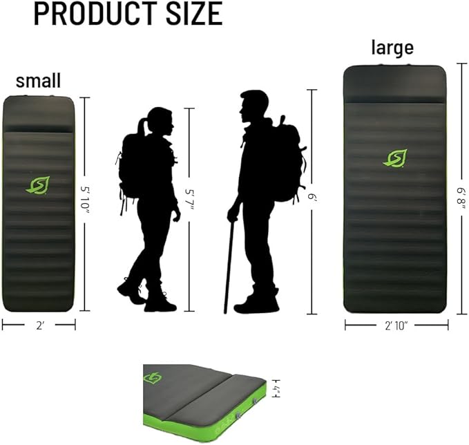 SylvanSport Cloud Layer Self Inflating Mattress - Large