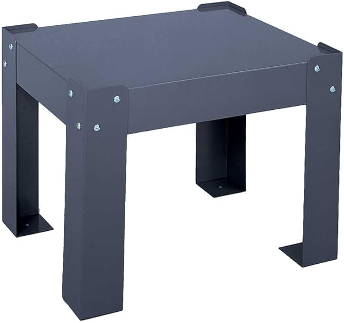 Durham 304-95 Gray Steel Base for Large Slide Racks 20-5/8 Width x 15-5/8 Height x 16-1/4 Depth