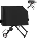 Griddle Cover for Royal Gourmet PD3001 3-Burner Propane Gas Griddle with Collapsible Stand 600D Heavy Duty Wateproof UV Protected Cover for Scissor Legs Griddle 44 x 24 x 30