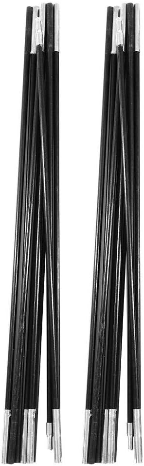 Alomejor Tent Pole Lightweight and Durable Fiberglass 2-Piece Awning Frame Kit for Camping Picnics Patio and Balcony Use