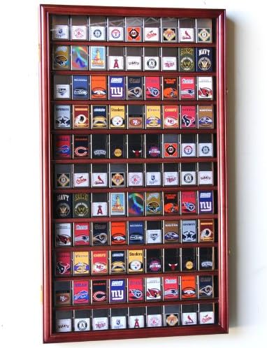 sfDisplay.comLLC. 99 Zippo Lighter Display Case Cabinet Holder Wall Rack w/UV Protection
