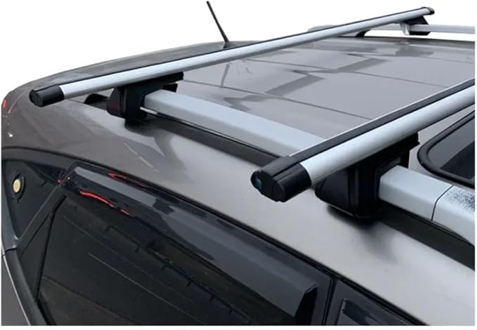 Universal Roof Luggage Rack Frame Crossbar Aluminum Alloy with Lock