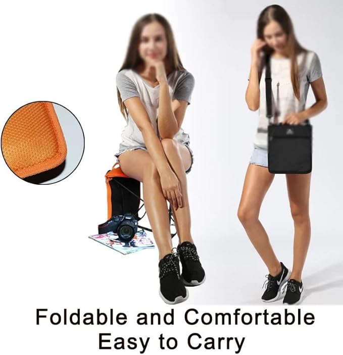 Portable Foldable Camping Chair Bag Folding Hiking Outdoor Bag for Trekking Picnic Beach Seat Fishing Tools Chair