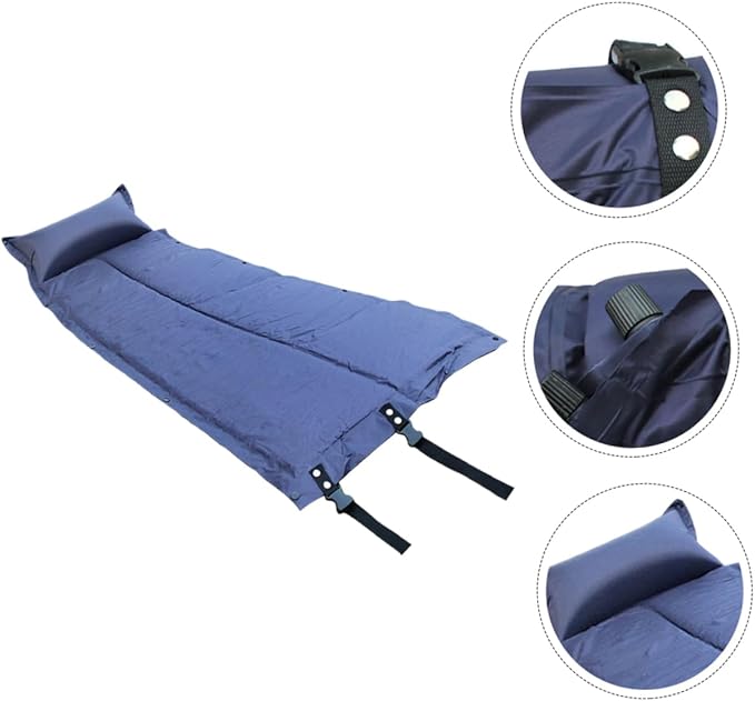 VANZACK Wear Resistant Portable Sleeping Pad Camping Mat with Ergonomic Design Compact Lightweight for Hiking Picnic Outdoor Use