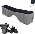 Car Bed Car Air Bed Car Mattress Back Seat Bed Back Seat Gap Filler Pad Inflatable Extender Portable Sleeping Accessories for SUV Camping Travel Rest with Air Pump