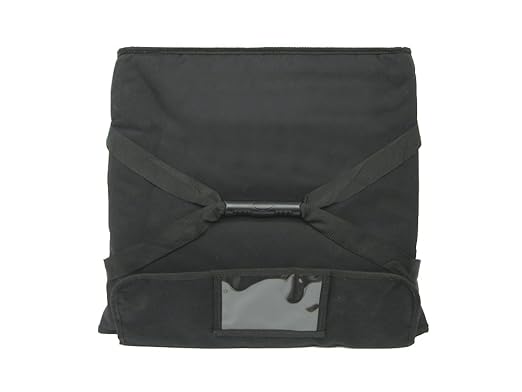Heated Pizza Delivery System 18 2-Pie Bag Black