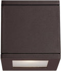 WAC Lighting WS-W2505-BZ Rubix LED Outdoor Wall Light Fixture Double Light 3000K Bronze