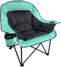 Oversized Folding Camping Chair - Portable and Comfortable 400 lbs. Weight Capacity - Perfect for Camping and Outdoor Activities
