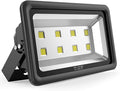 400W Outdoor LED Flood Light 40000LM Super Bright 110-285V IP66 Waterproof 6000K Daylight White Security LightsLighting for Playground Yard Stadium Lawn Ball Park