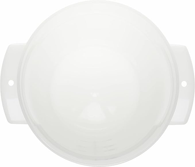Carlisle FoodService Products Storplus Round Food Storage Container with Stackable Design for Catering Buffets Restaurants Polyethylene (Pe) 4 Quart White
