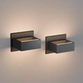 2 Pack Up Down Outdoor Wall Light Fixture LED Exterior Wall Mount Porch Light for Front Door Garage House Patio7.5W Hard Wired IP54 Waterproof