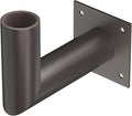 HYPERLITE Wall Mount Bracket: 90 Degree for Parking Lot Light - L Shape Bracket for 2 3/8 inch Slip Fit Lights Lighting Mounting Bracket Extension Pole for LED Shoebox Area Lights Street Pole Light