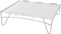 Ultralight Portable Camping Table Foldable Aluminum Alloy Mini Table for BBQ Picnic Hiking and Outdoor Activities (Silver)