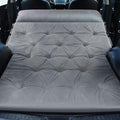 Self-Inflating Car Air Mattress for Nissan Xterra 2010-2015 SUV 5-Seater 5cm Thick Portable Foldable Double/Single Bed for Camping TravelSuede Fabric Gray