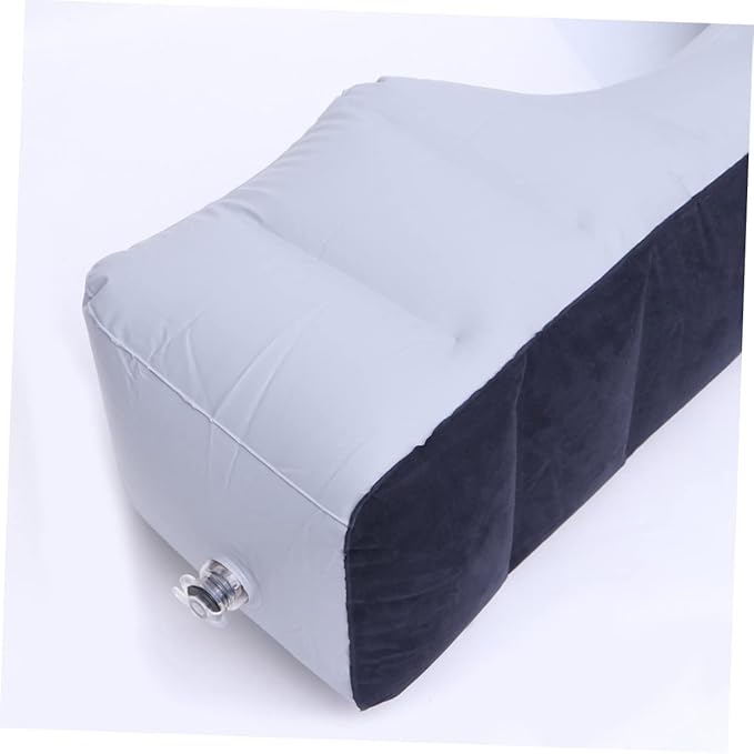 Kisangel Car Inflatable Mattress Air Bed for Travel and Camping Lightweight Portable Rear Seat Air Couch Compatible with Suvs and Cars Durable Easy to Clean Inflatable Sleeping Random Color