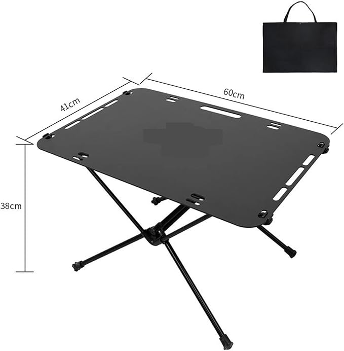 Camp Table Outdoor Folding Portable Lightweight Aluminum Alloy Picnic Desk Camping Fishing Hiking