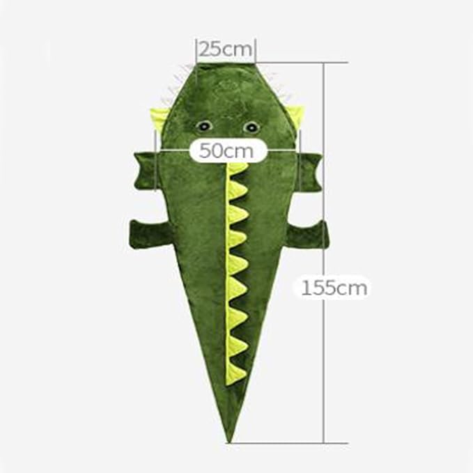 Animal Mouth Sleeping Bag Alligator Sleeping Bag Crocodile SleepingBag Fluffy Crocodile Shaped SleepingBags