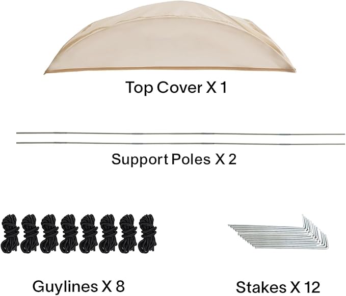 EighteenTek Sports Instant Tent Shelter - Outdoor Bubble Sun Shelter Pop Up - Clear Patent Pending Protected Design (63x63x63H)