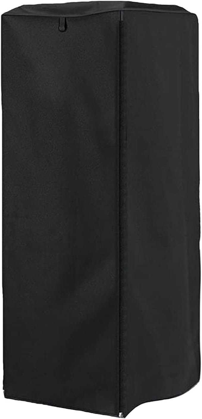 420D Silver-Coated Oxford Cloth Bread Rack Cover Weather-Resistant Protective Cover for Baking Racks (59 x 72 x 163 cm) UV-Resistant &amp Fade-Proof Black