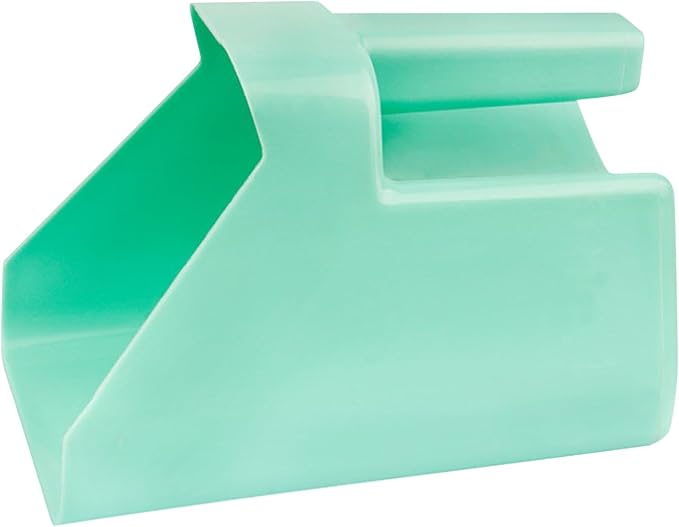 Pet Food Scoop – Industrial Strength Utility Scooper Easy Pour Design Large Volume Handle | Dry Feed Dispensing Livestock Care Ranch Farm Homestead Kitchen and Storage Use