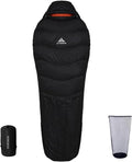 Down Sleeping Bag with Pillow for Backpacking15℉ 5℉ 0℉ Wide Down Sleeping Bag (86.6 in x 33.5 in) for AdultsYouth Camping and Hiking Outdoor with 680FP Duck Down