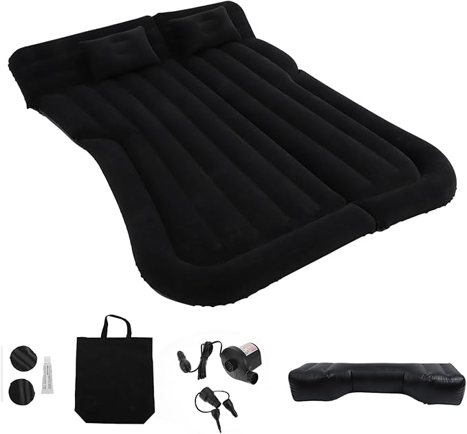 Mipcase 1Set Inflatable Mattress for Car Durable for Outdoor Camping Comfortable Sleeping for SUV to Use Store for Long Distance Journeys