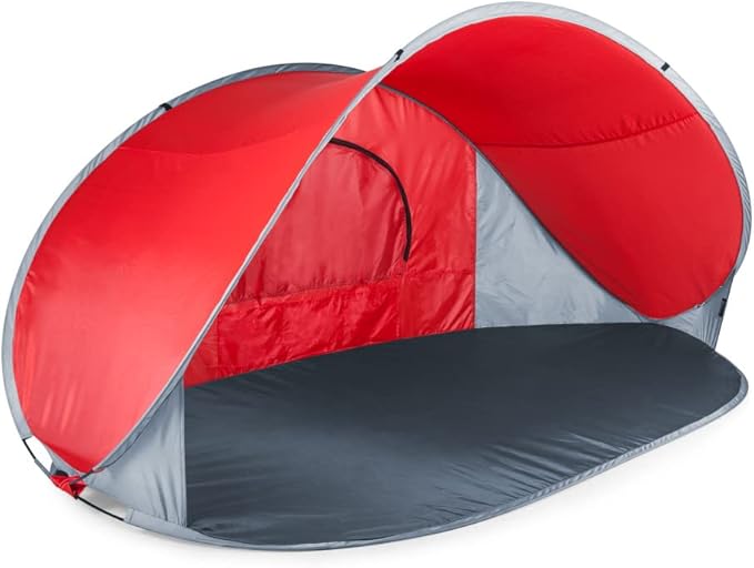 Picnic TIME NFL Manta Portable Beach Tent - Pop Up Tent - Beach Sun Shelter Pop Up