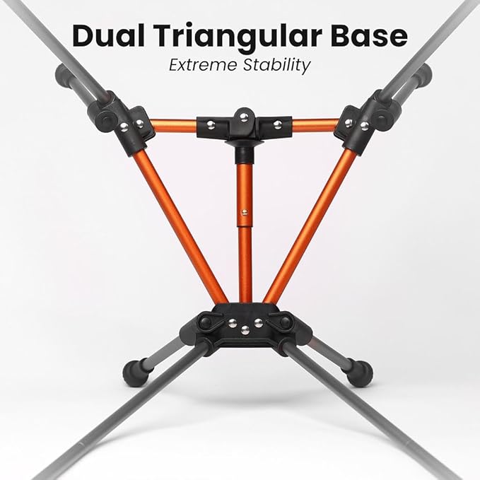 Portable Camping Chair with 3 Towels | Compact Foldable &amp Sturdy - Lightweight Backpacking Chair for Camping Hiking Beach Tailgates and More | 330 Lbs Capacity
